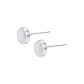 [1 Pair Price]Silver Geometric Stud Earrings[999 Fine Silver]