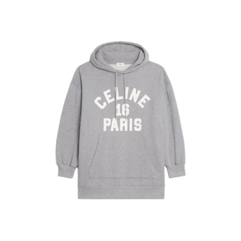 CELINE Sweatshirts Women's Gray-0