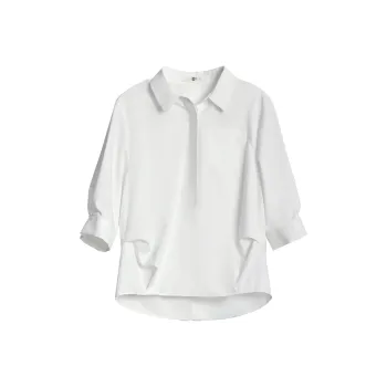 Mambe Shirts Women's Sky White
