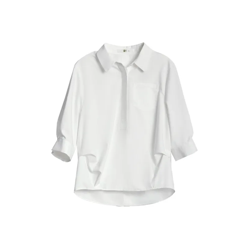 Mambe Shirts Women's Sky White-0