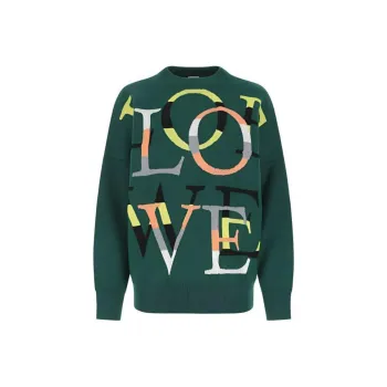 LOEWE SS22 Cashmere Sweater Women's Green