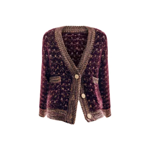 Olrain Knitwear Women's Purple