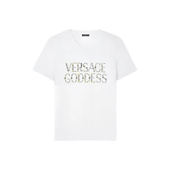 VERSACE T Shirts Women's White