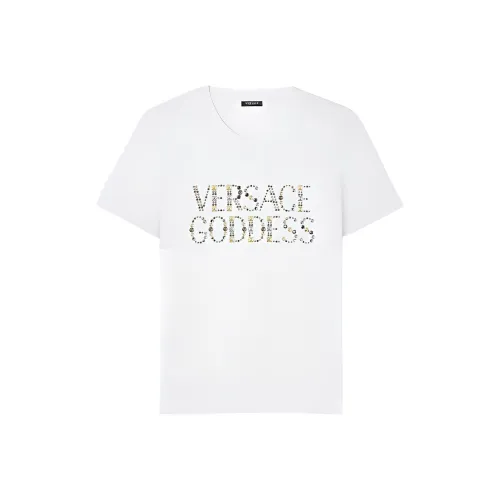 VERSACE T Shirts Women's White