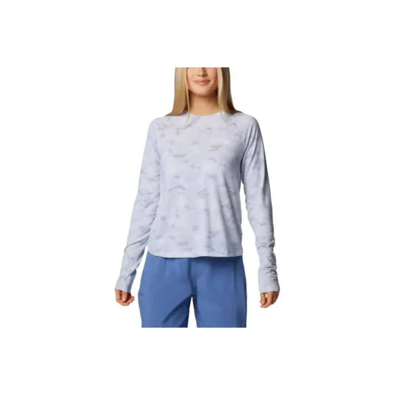 Columbia Raglan Sleeve T-Shirt Women's Gray-0