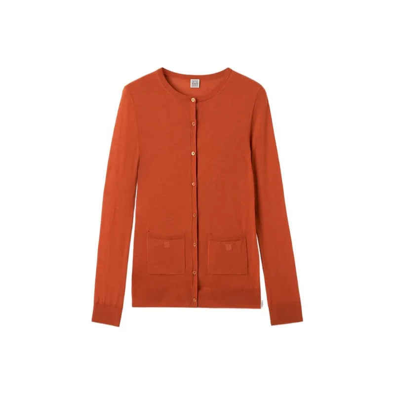 TOTEME SS22 Knitwear Women's Orange-0