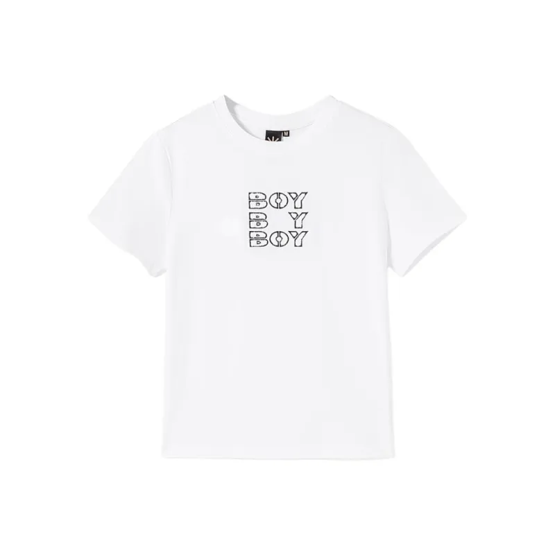 BOY BY BOY T Shirt Women's White-0