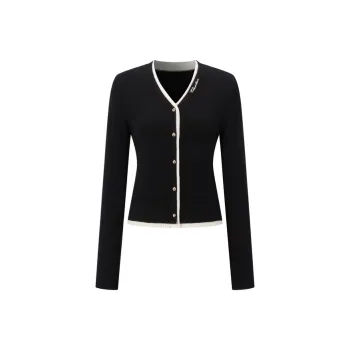 Three Quarters Sweater Women's Black
