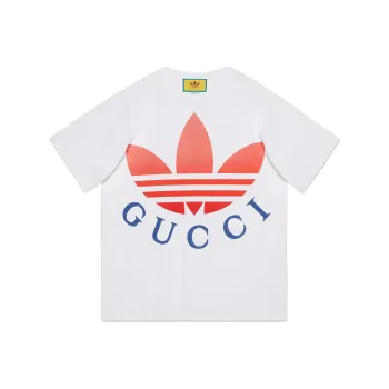 GUCCI X Adidas T Shirt White/Red