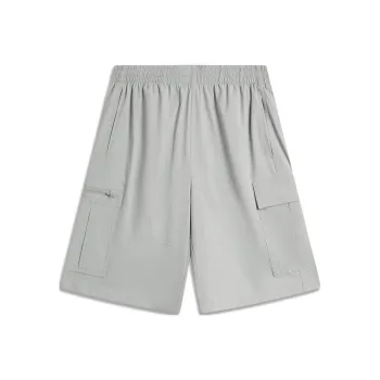 LiNing Sports Life Collection Casual Shorts Men's Moon Plate Gray