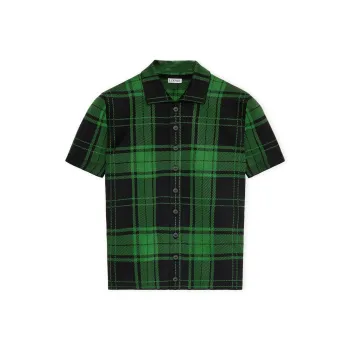 LOEWE Checked Polo Shirt