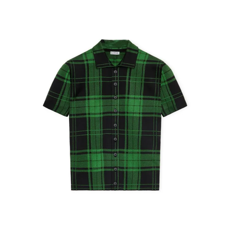 LOEWE Checked Polo Shirt-0