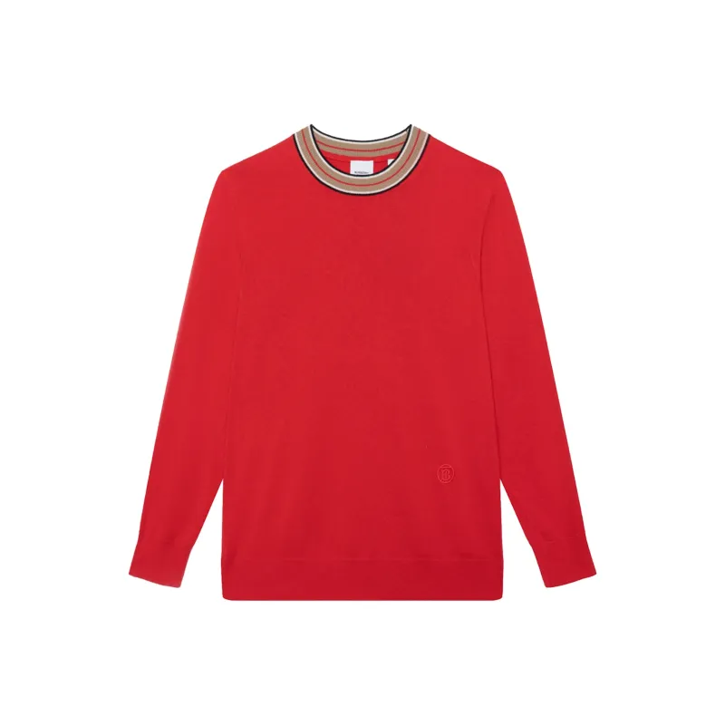 Burberry Cashmere Sweater Women's Bright Red-0