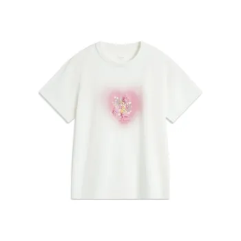 LiNing Disney T Shirt Women's Ivory