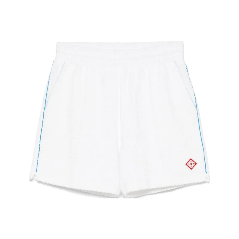 CASABLANCA Monogram Terry Shorts-0