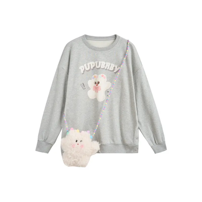 ZIHAN x Milk Puff Sweatshirt Women's-4