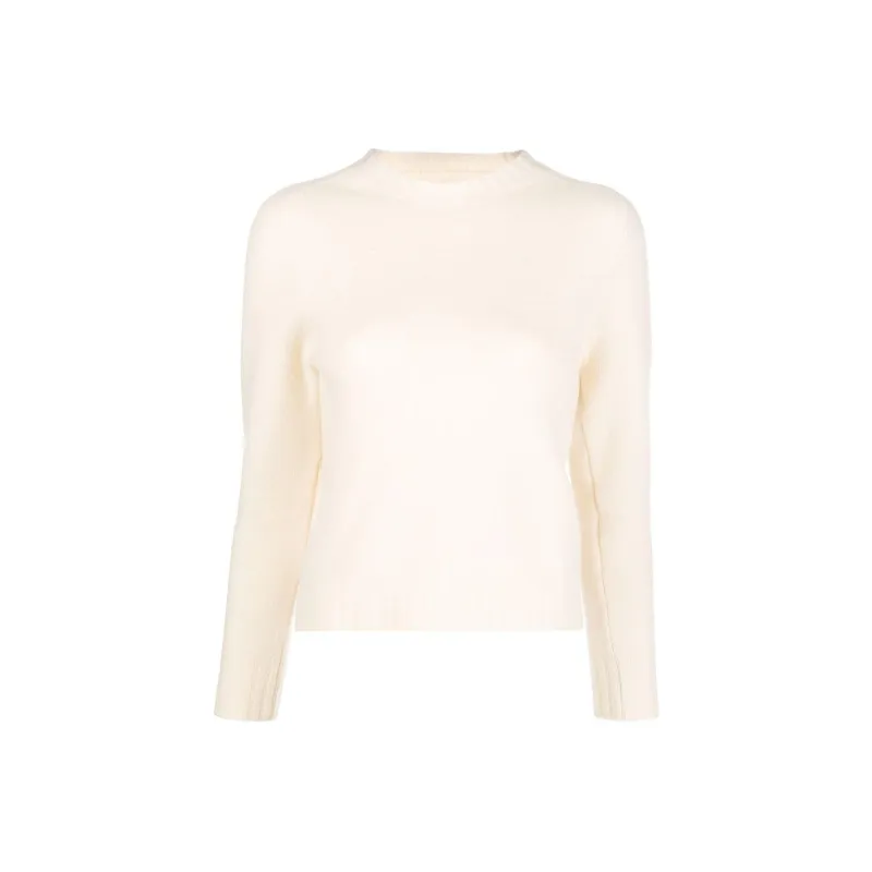 JIL SANDER Long Sleeved Crewneck Knitted Jumper-0