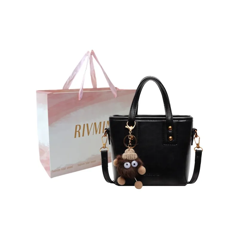 RIVMIND PU Handbag Women's White/Brown/Coffee/Black-18