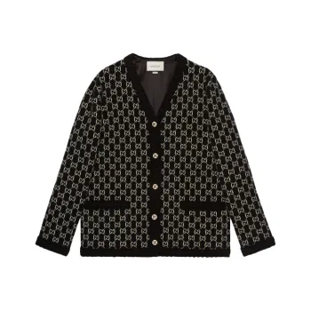 GUCCI GG jacquard Cardi coat