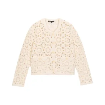 Maje Floral motif Cardigan