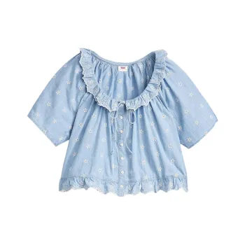 Levis Shirts Women's Dewy Blue