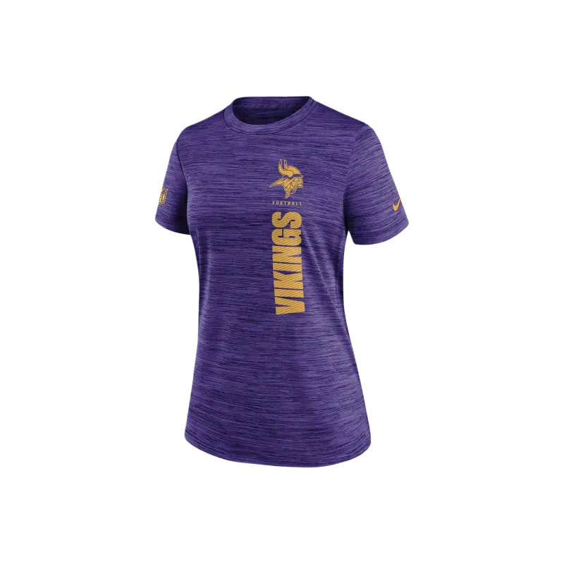 Nike Minnesota Vikings Velocity Women's Nike Dri FIT Nfl T Shirt-0