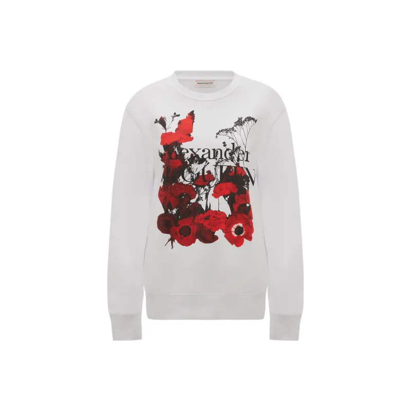 Alexander McQueen Sweatshirts Women's White-0