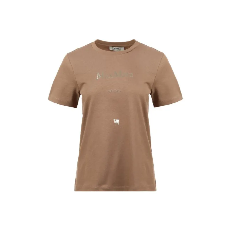 'S MAX MARA Crewneck Short Sleeved T Shirt-3