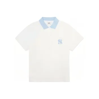 MLB Base Logo Polo Shirt Women's White