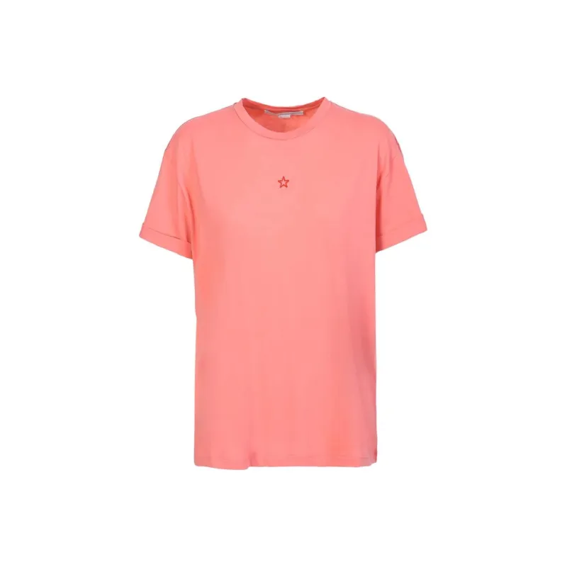 Stella McCartney Star Embroidered T Shirt-0