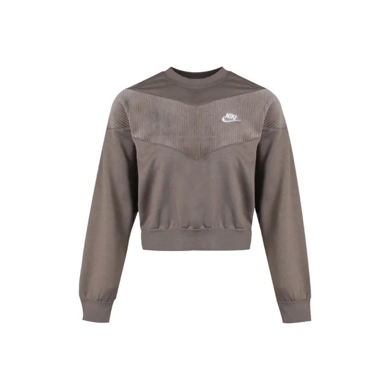 Nike Sweatshirts Women's Black Gray-0