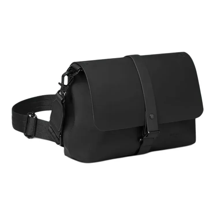 Gaston Luga Polyester Crossbody Bag Unisex Black-1