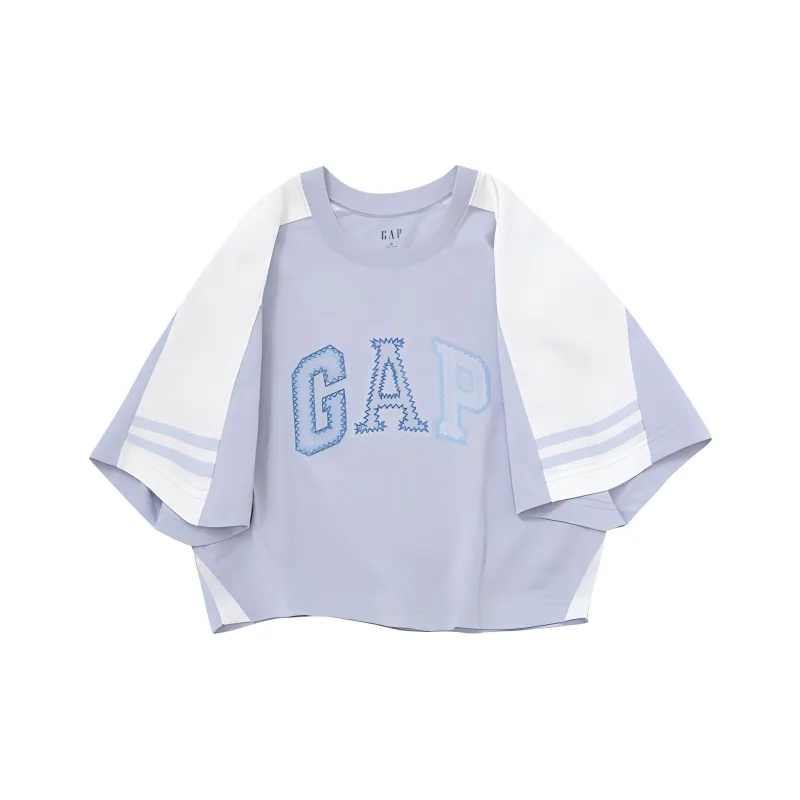 GAP T Shirt Women's Blue Purple-0