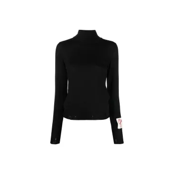 Golden Goose Distressed Knitted Jumper