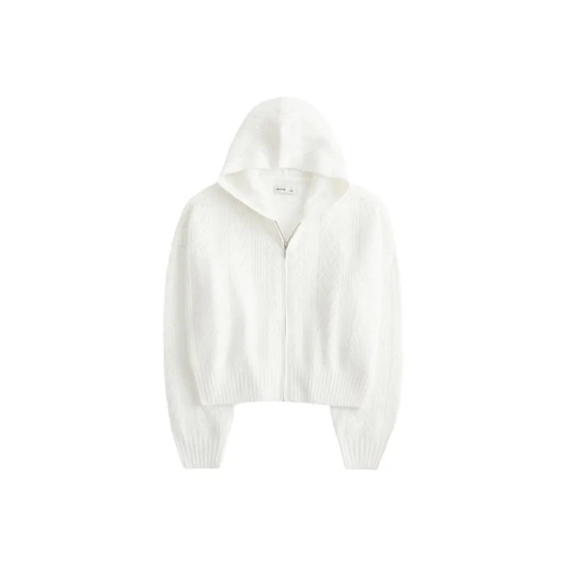 Hollister Sweater Women's White-0