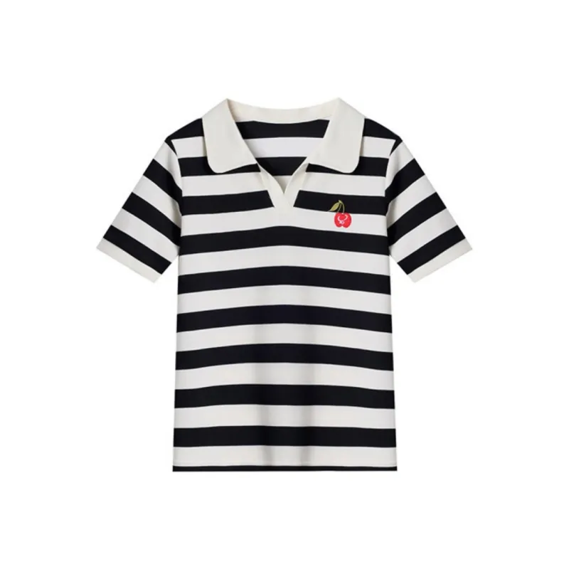 Huagaa T Shirts Women's Stripes-0
