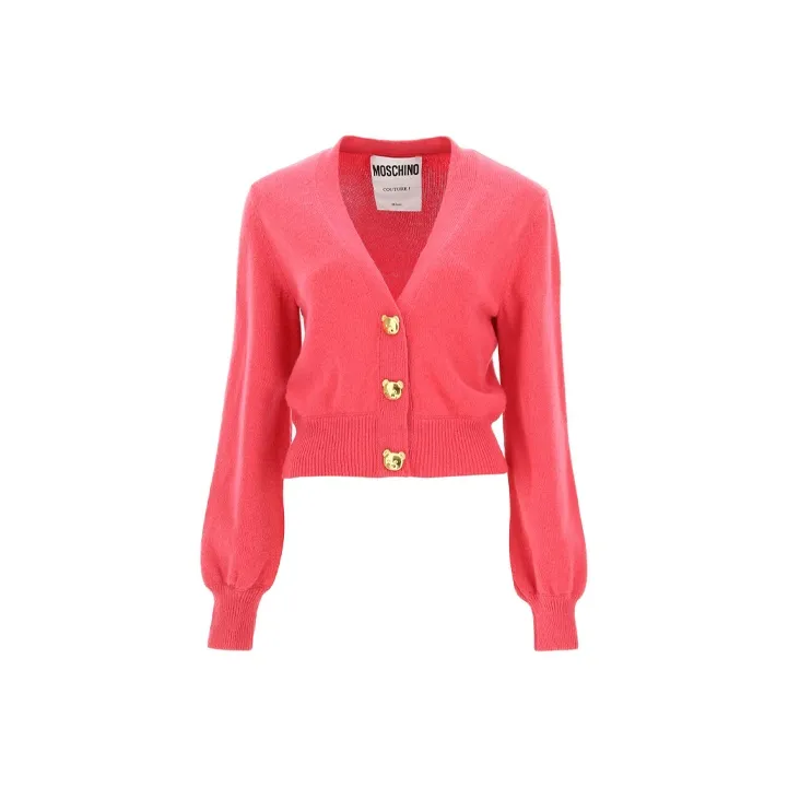 MOSCHINO Cashmere Sweaters Women's Watermelon Red-0
