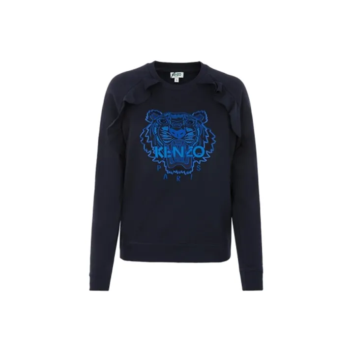KENZO Sweatshirts Women's Navy Blue-0
