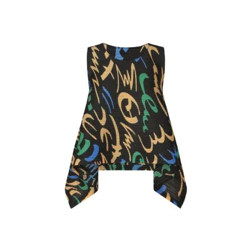 PLEATS PLEASE ISSEY MIYAKE Fizzy Abstract print Blouse
