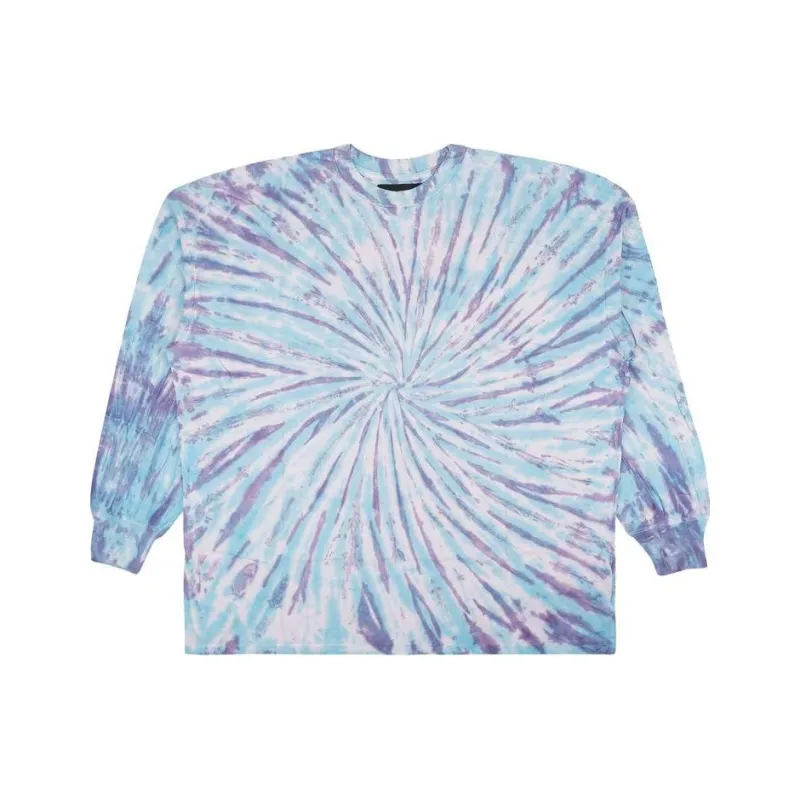 AMIRI Tie Dye Oversized Long Sleeve T Shirt 'Multicolor'-0