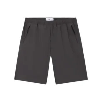 STONE ISLAND Logo embroidered Shorts