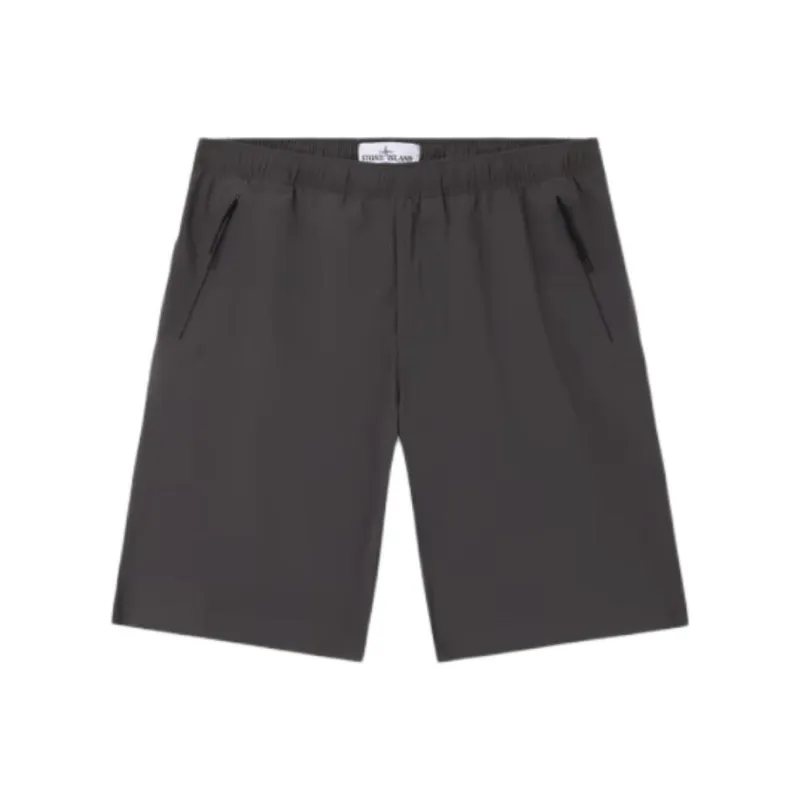 STONE ISLAND Logo embroidered Shorts-0