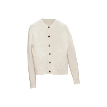 HERMES FW21 Cashmere Sweater Women's White