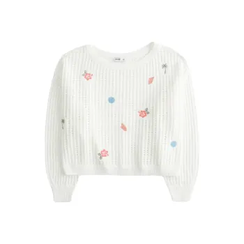 Hollister Sweater Women's White