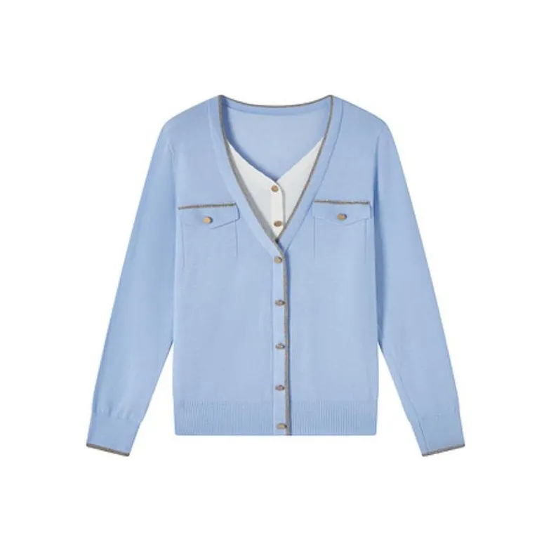 FINITY Sweaters Women's Sky Blue-0