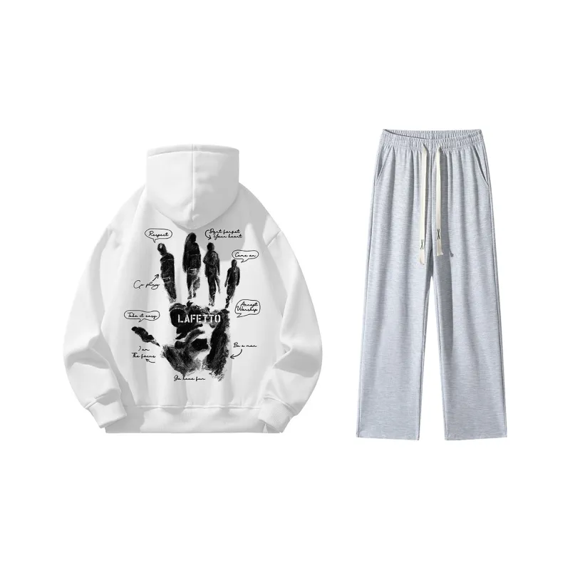 Lafetto Sweatshirt Sets Unisex-13