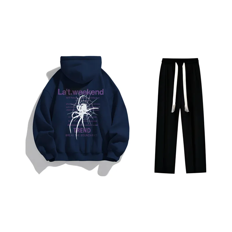 LA'T.WEEKEND Sweatshirt Set Unisex-32