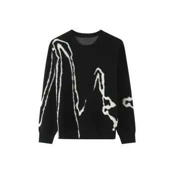 H YXIANG Sweaters Women's Black
