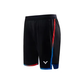 VICTOR Casual Shorts Unisex Black