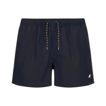 K WAY Casual Shorts Men's Dark Blue